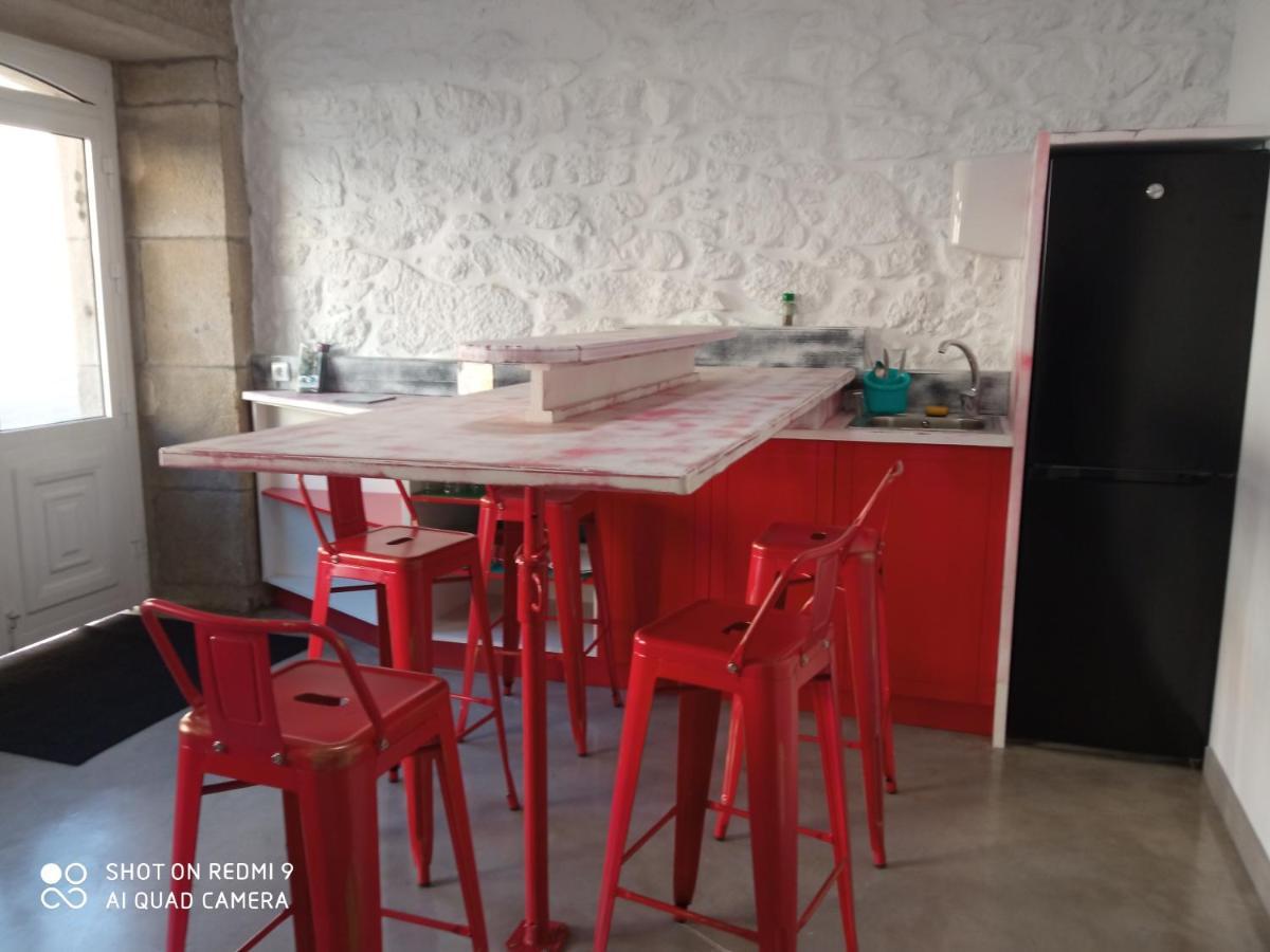 Albergue Alecer Caldas De Reis Esterno foto